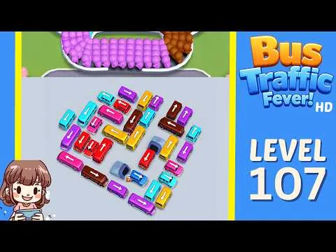 Bus Traffic Fever Level 107 board preview