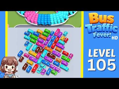 Bus Traffic Fever Level 105 board preview