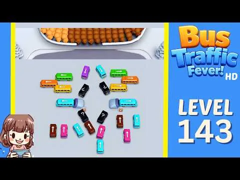 Bus Traffic Fever Level 143 board preview