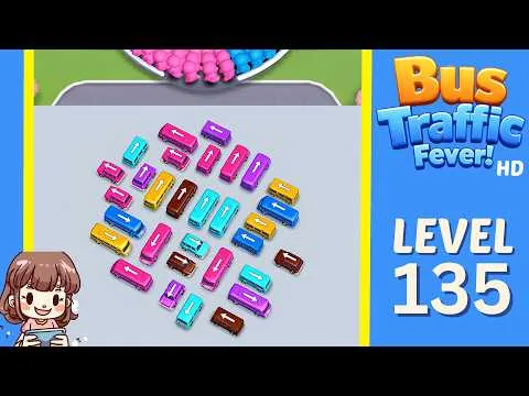Bus Traffic Fever Level 135 board preview