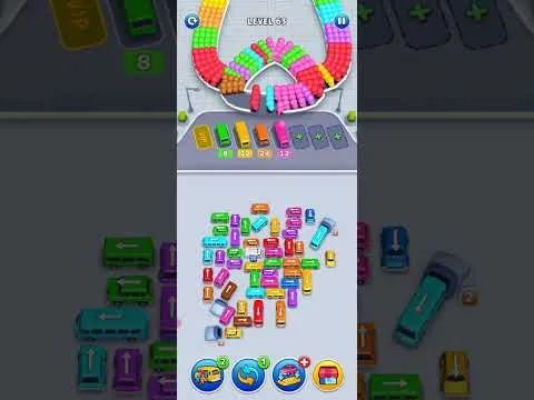 Bus Traffic Fever Level 63 walkthrough preview