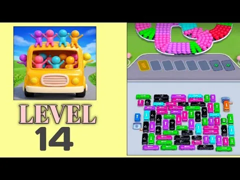 Bus Traffic Fever Level 14 walkthrough preview