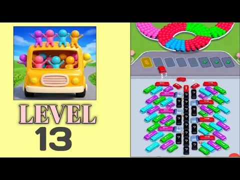 Bus Traffic Fever Level 13 walkthrough preview