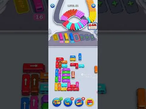 Bus Traffic Fever Level 52 walkthrough preview