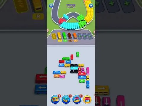 Bus Traffic Fever Level 49 walkthrough preview