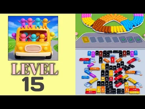 Bus Traffic Fever Level 15 walkthrough preview