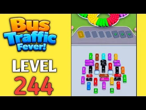Bus Traffic Fever Level 244