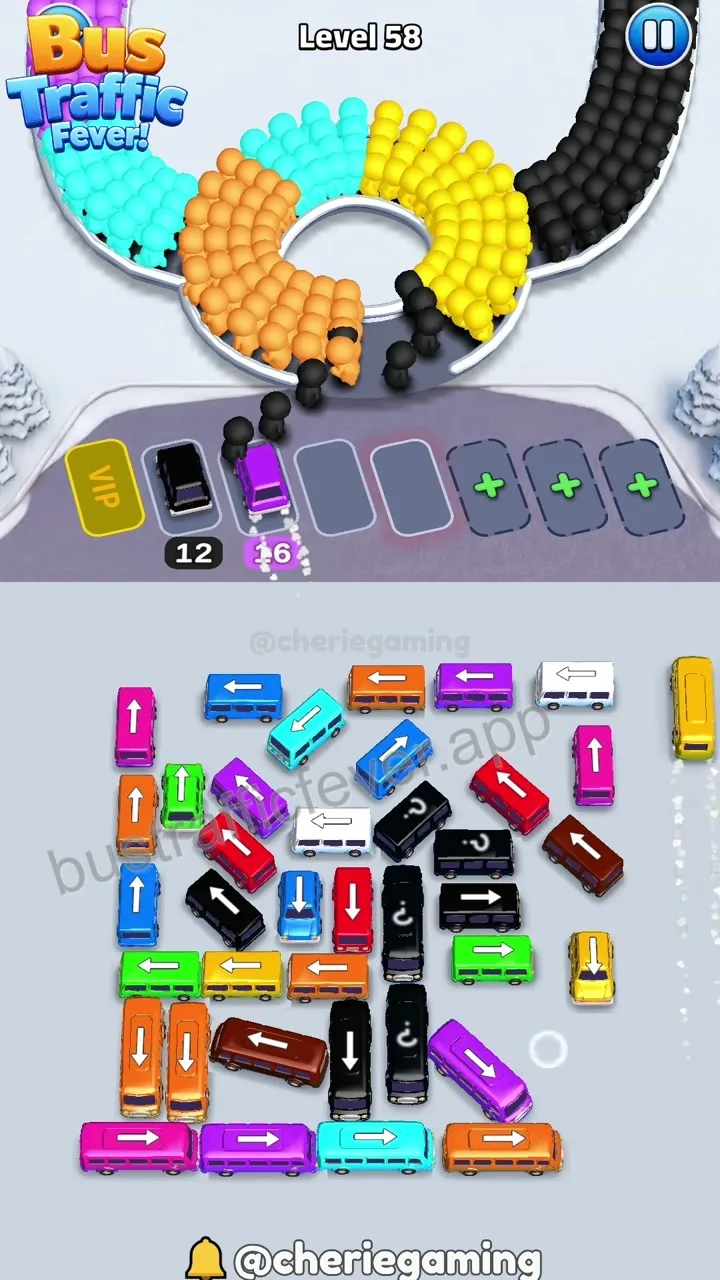 Bus Traffic Fever Level 58 step 2