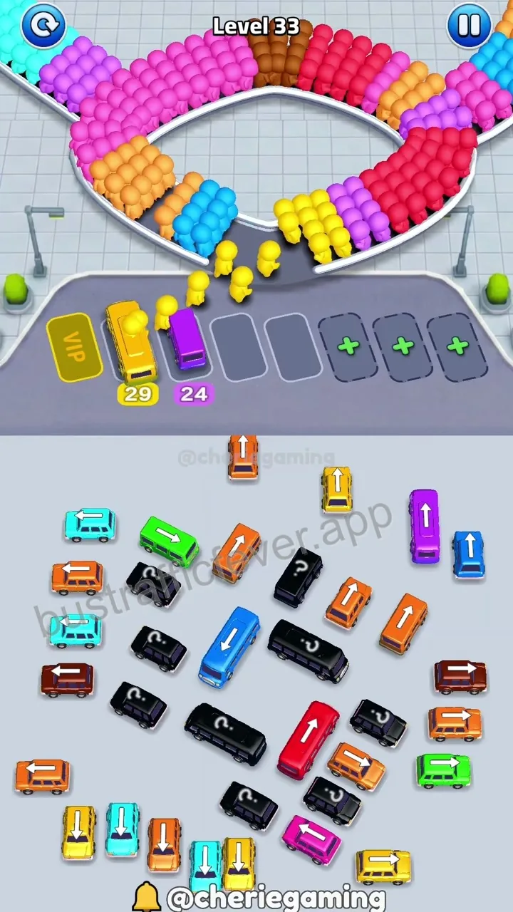 Bus Traffic Fever Level 33 step 7