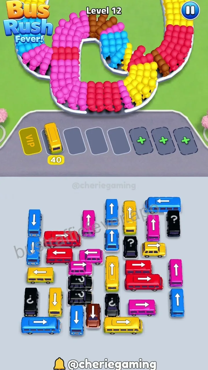 Bus Traffic Fever Level 12 step 4
