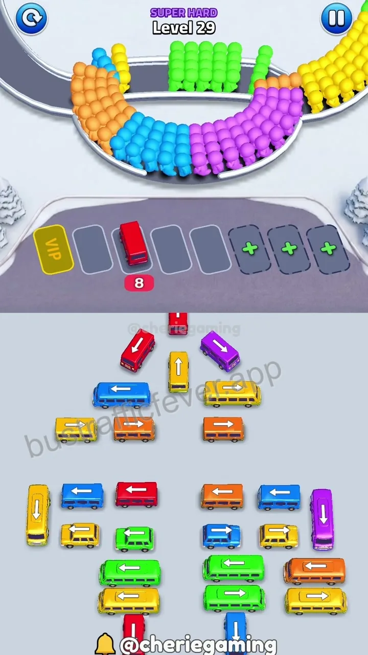 Bus Traffic Fever Level 29 step 7
