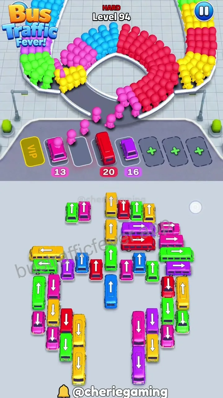 Bus Traffic Fever Level 94 step 4
