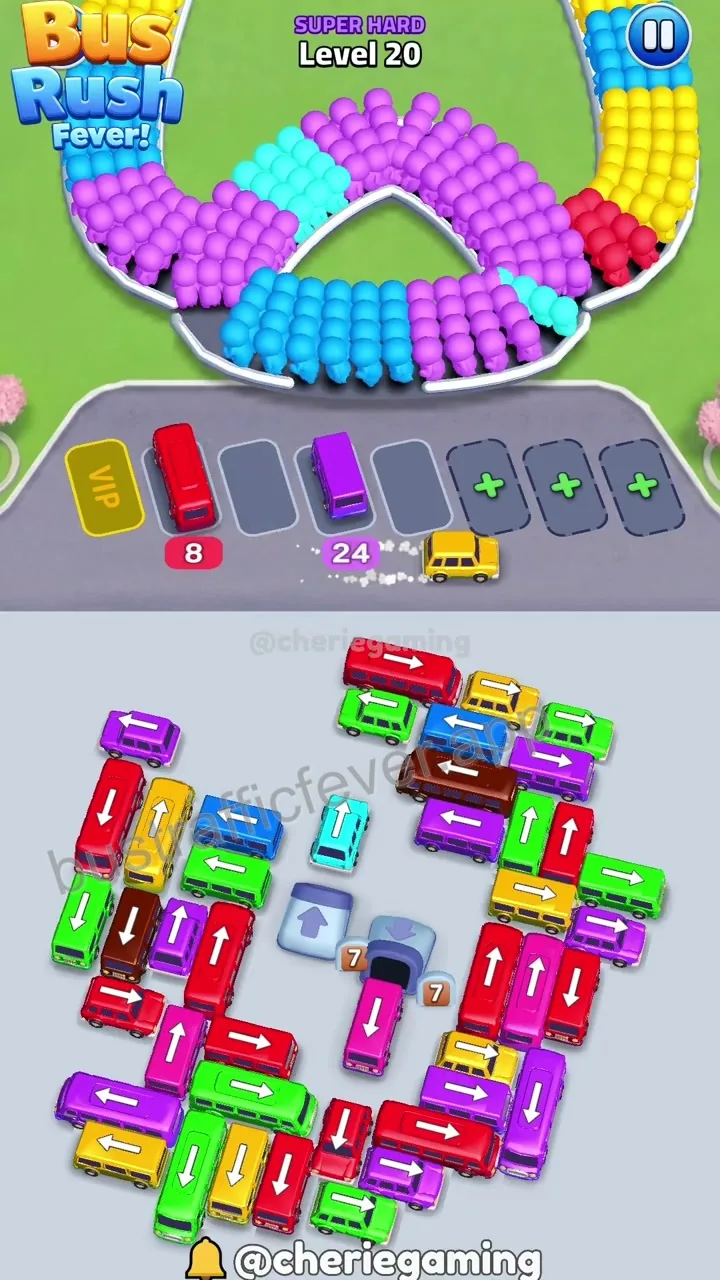 Bus Traffic Fever Level 20 step 6