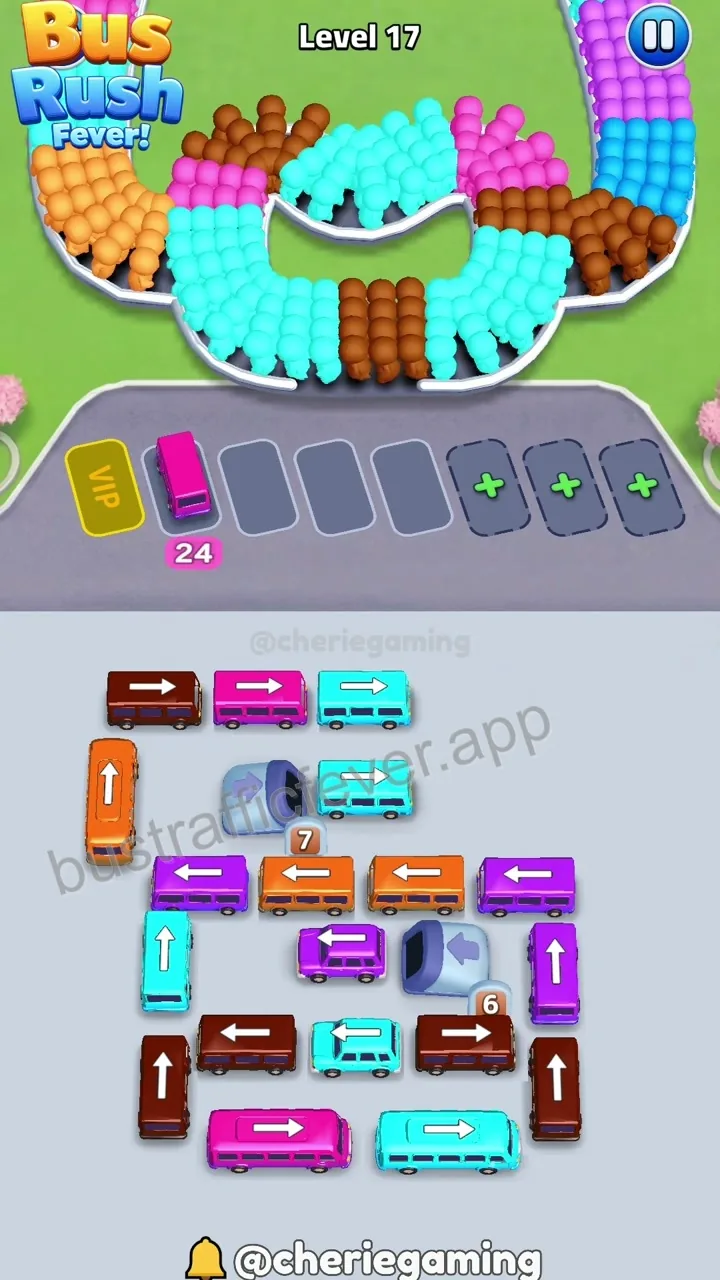 Bus Traffic Fever Level 17 step 5