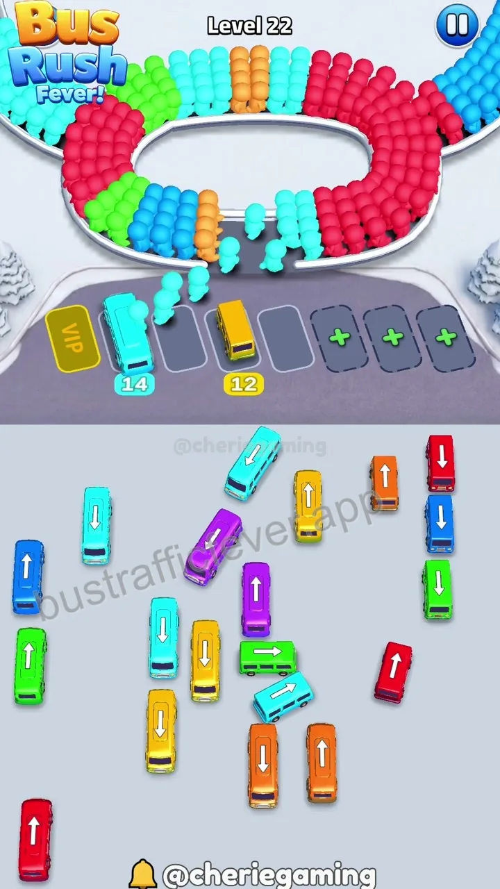 Bus Traffic Fever Level 22 step 7