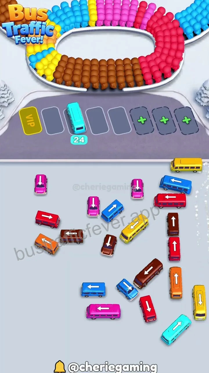 Bus Traffic Fever Level 28 step 6