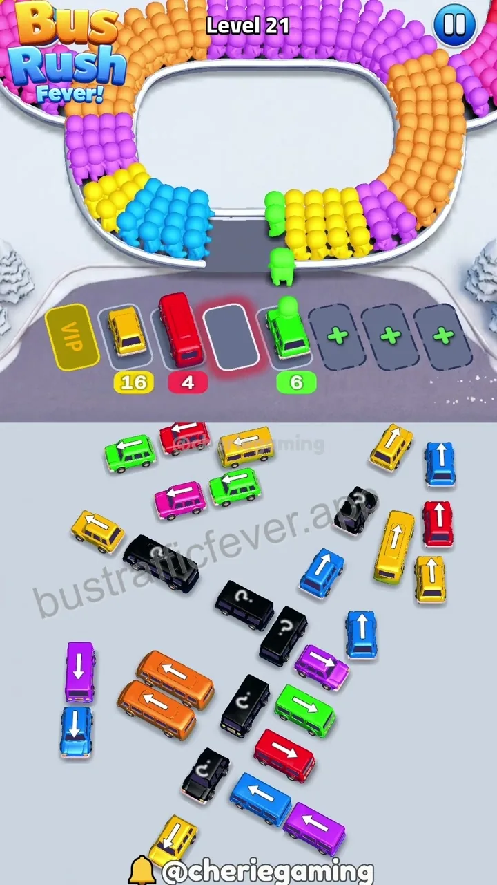 Bus Traffic Fever Level 21 step 7