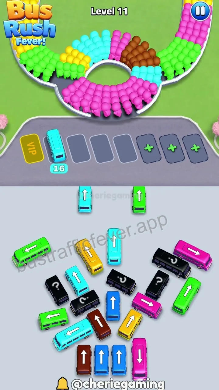 Bus Traffic Fever Level 11 step 4