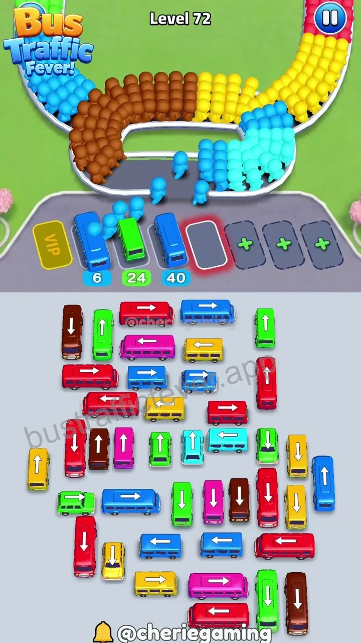 Bus Traffic Fever Level 72 step 4