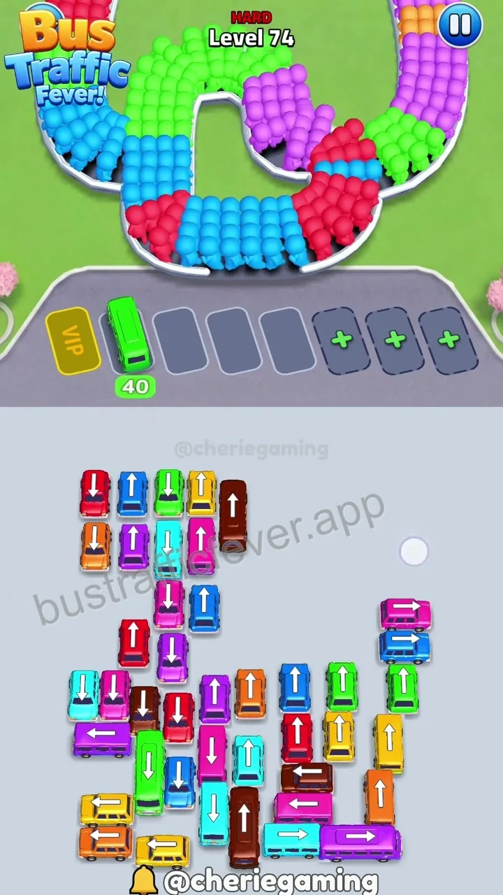 Bus Traffic Fever Level 74 step 4