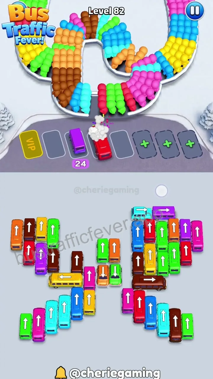 Bus Traffic Fever Level 82 step 7