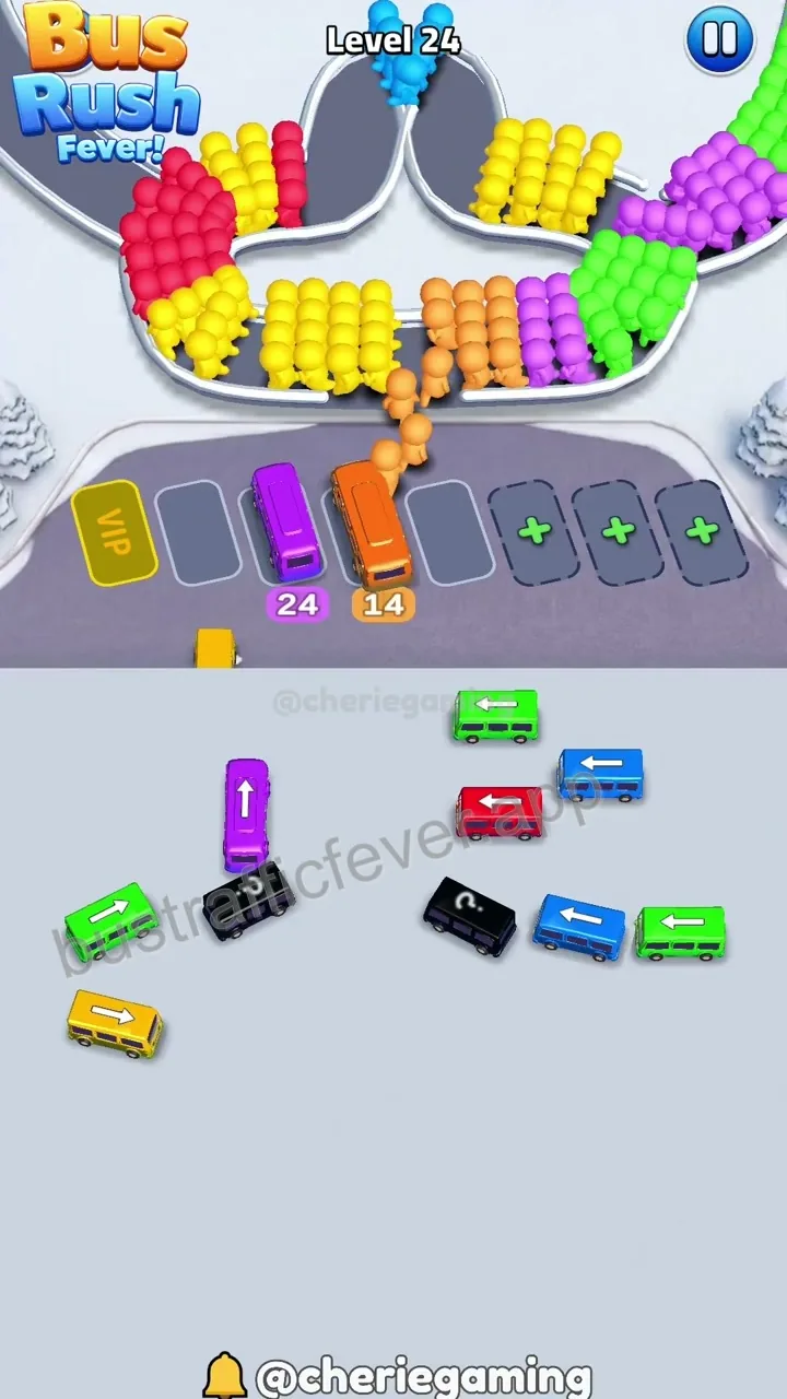 Bus Traffic Fever Level 24 step 7