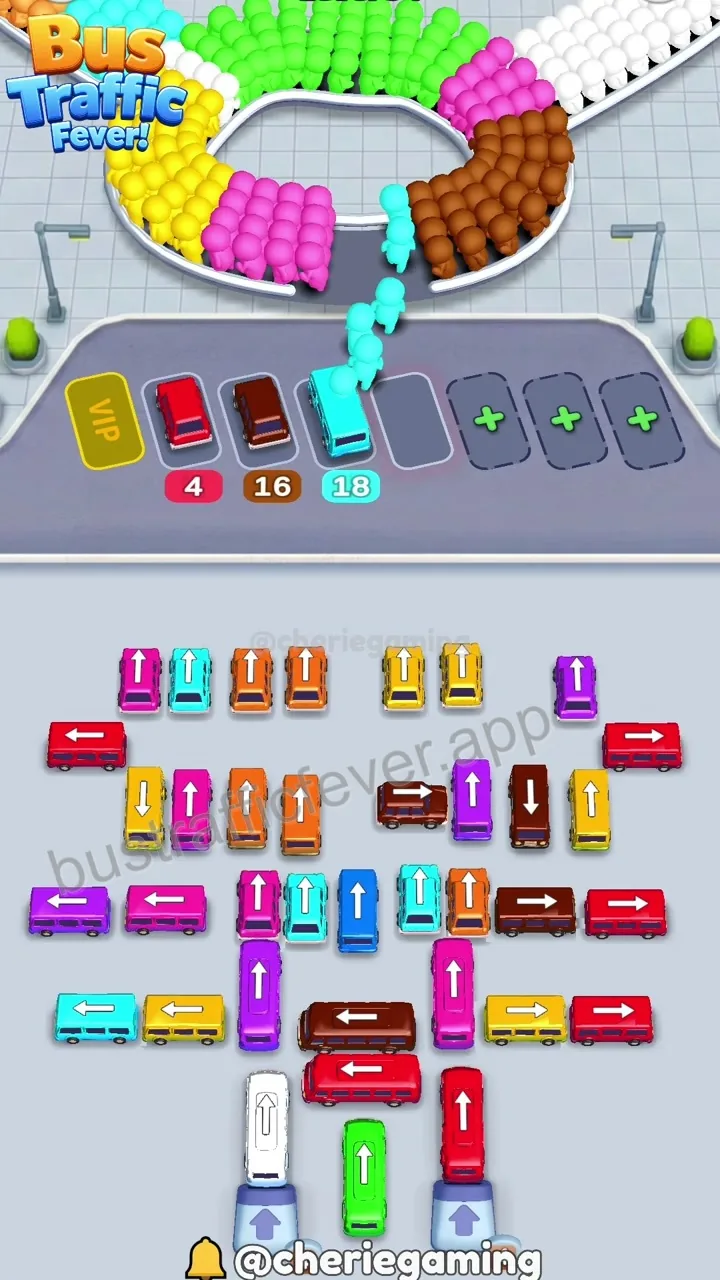 Bus Traffic Fever Level 34 step 4