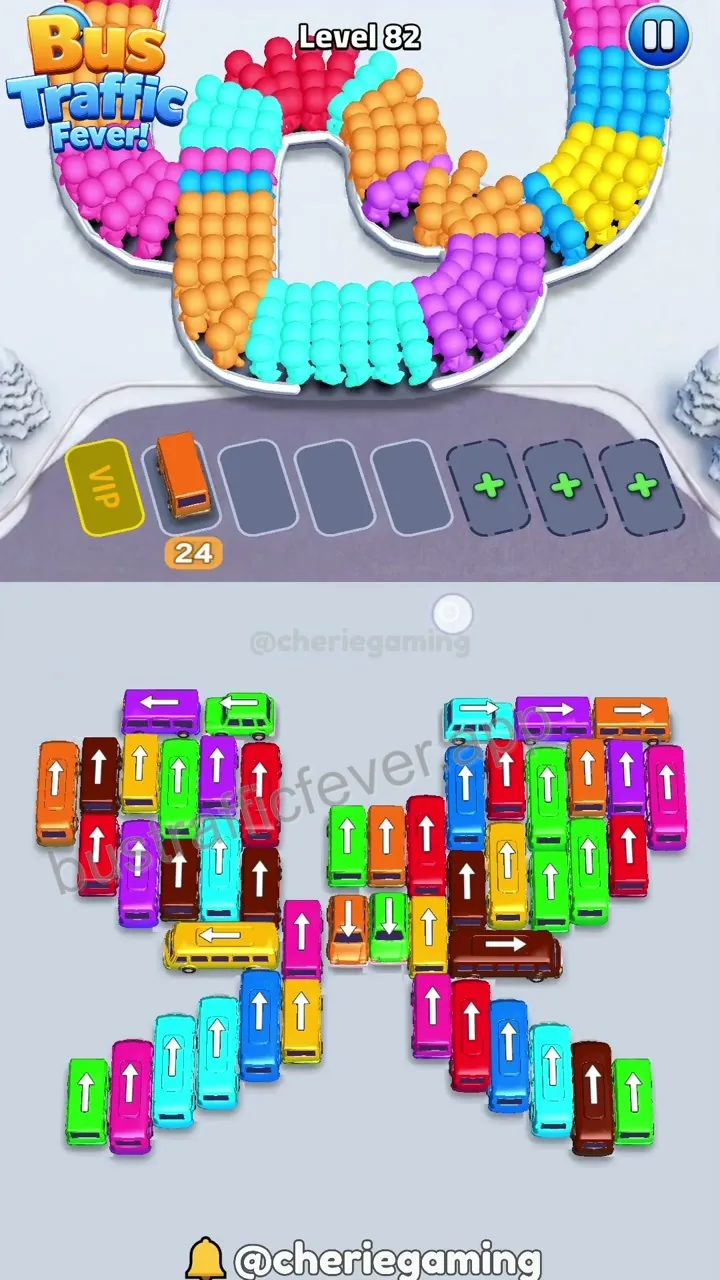 Bus Traffic Fever Level 82 step 3