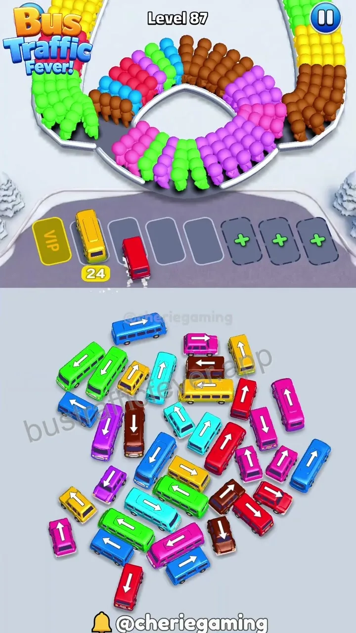 Bus Traffic Fever Level 87 step 7