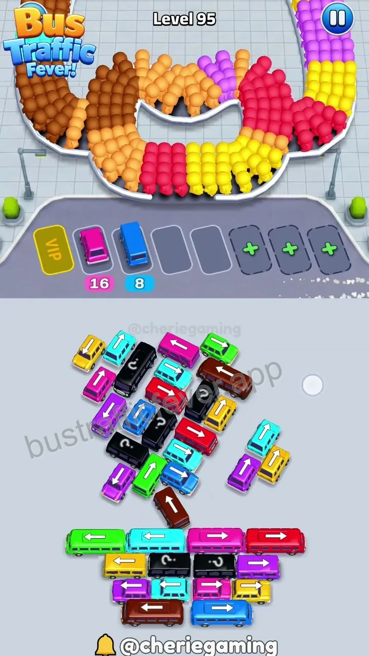Bus Traffic Fever Level 95 step 6