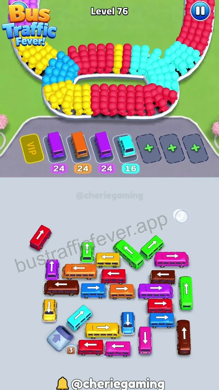 Bus Traffic Fever Level 76 step 7
