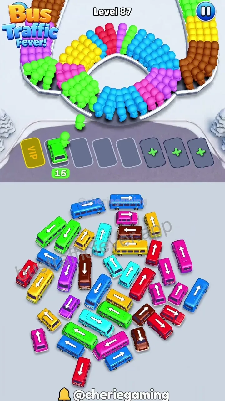 Bus Traffic Fever Level 87 step 4