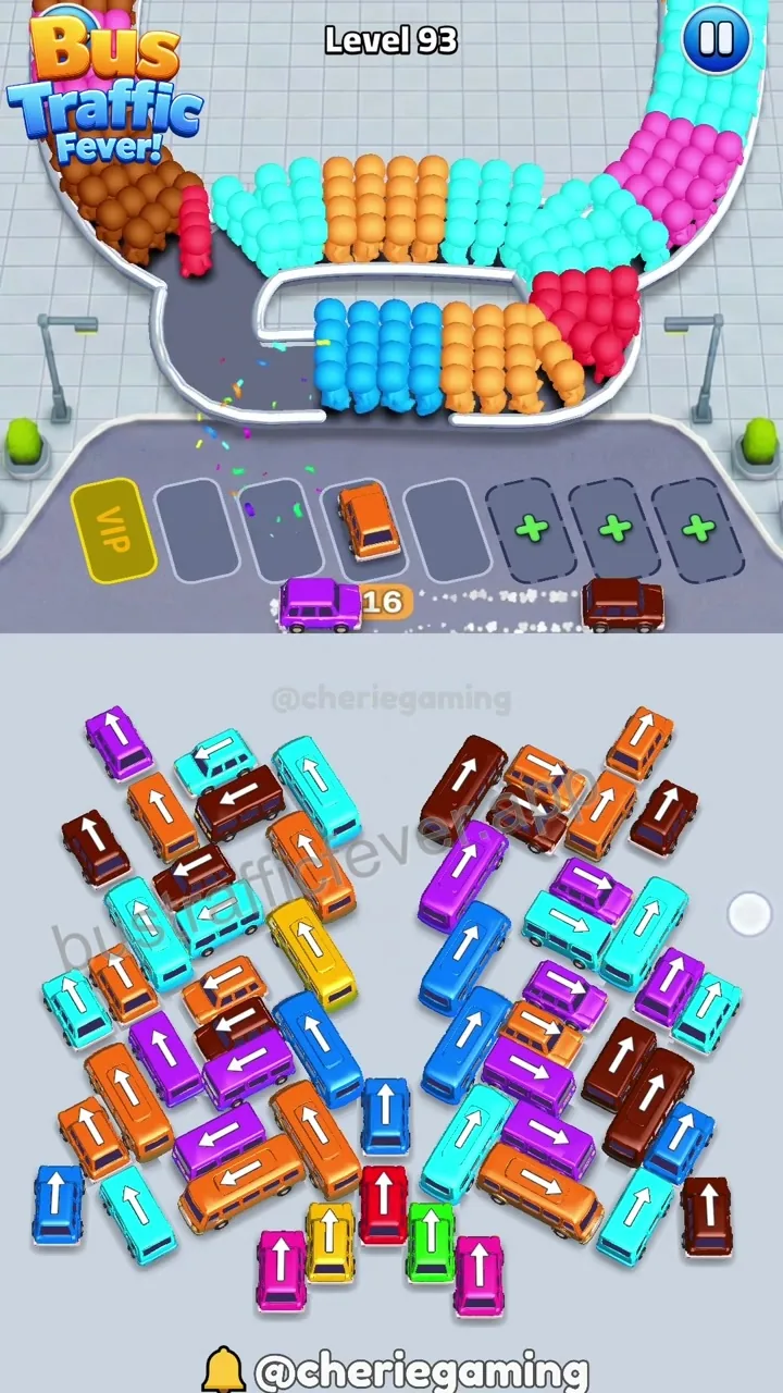 Bus Traffic Fever Level 93 step 3