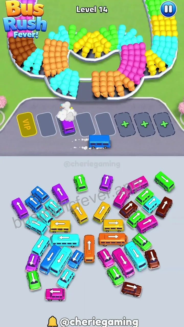 Bus Traffic Fever Level 14 step 4