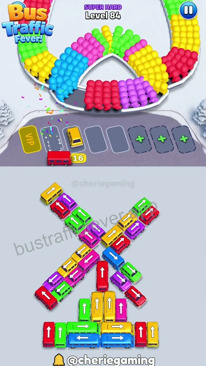 Bus Traffic Fever Level 84 step 3
