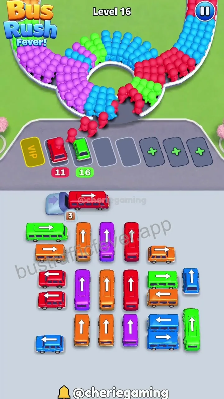 Bus Traffic Fever Level 16 step 5