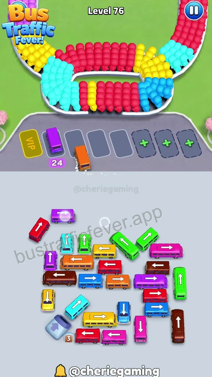 Bus Traffic Fever Level 76 step 6