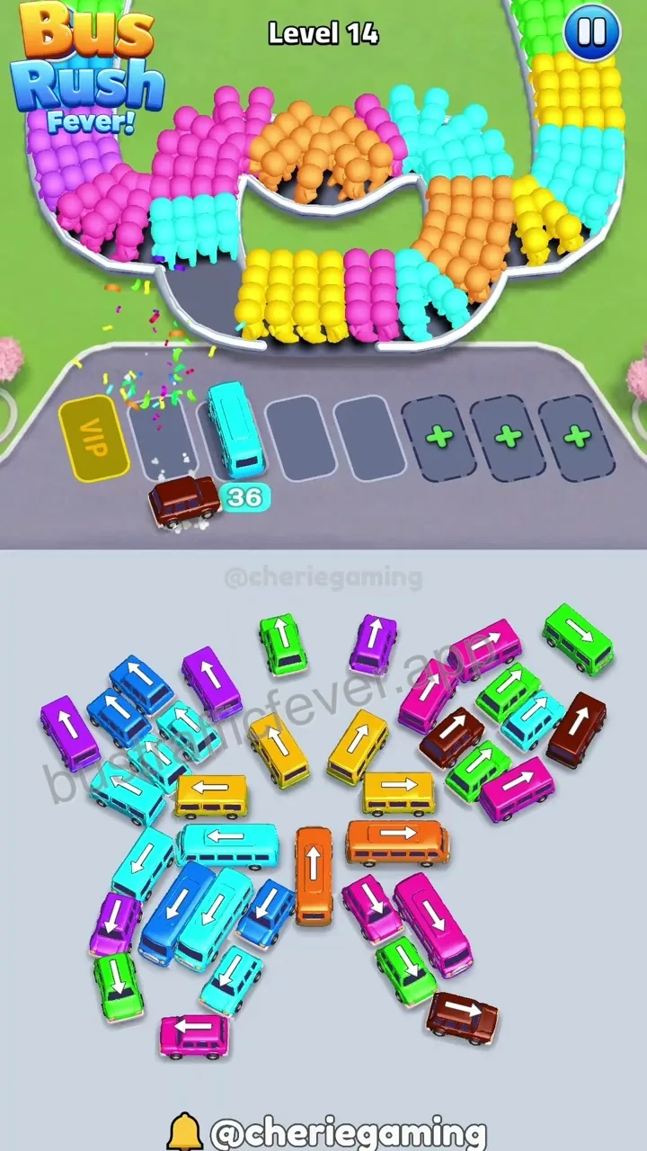 Bus Traffic Fever Level 14 step 6
