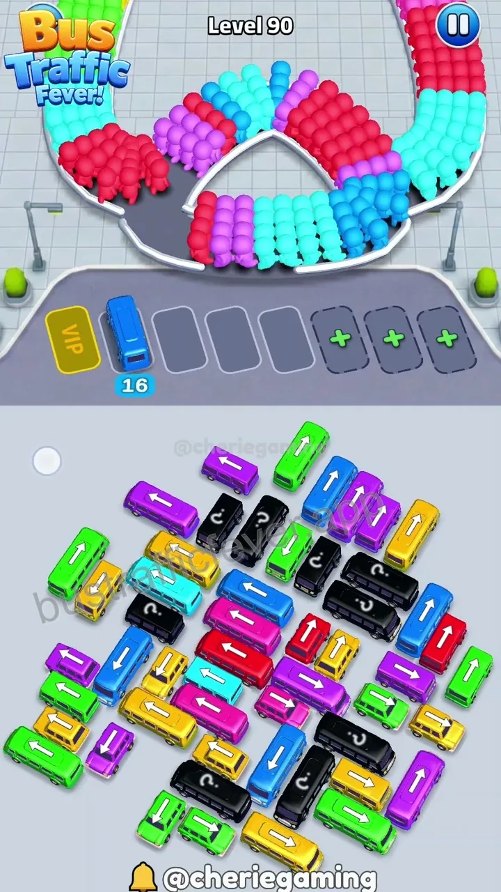 Bus Traffic Fever Level 90 step 7