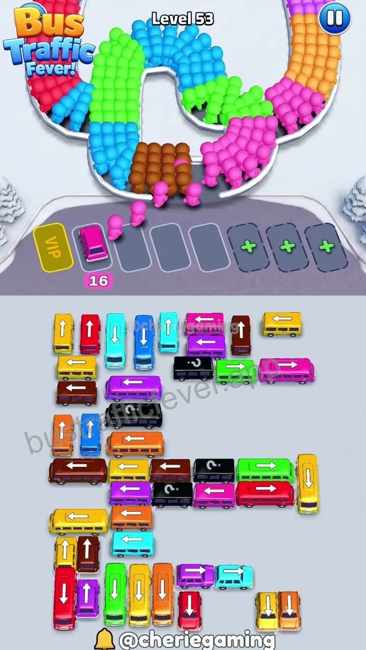 Bus Traffic Fever Level 53 step 5