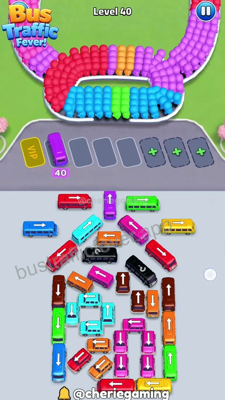 Bus Traffic Fever Level 40 step 4