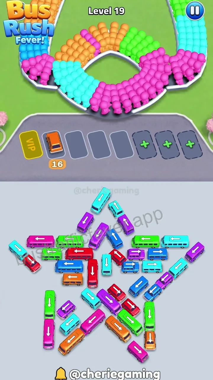 Bus Traffic Fever Level 19 step 2