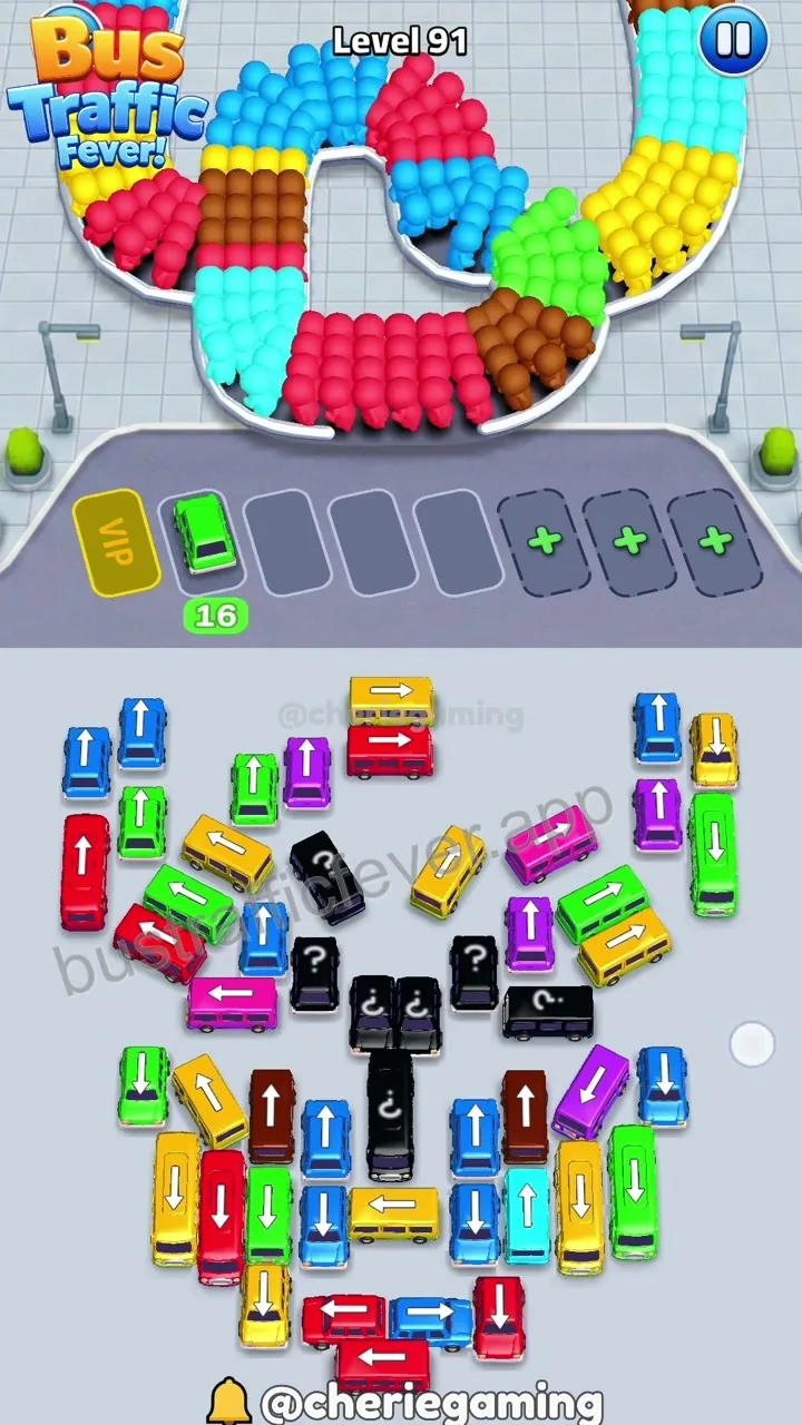 Bus Traffic Fever Level 91 step 3