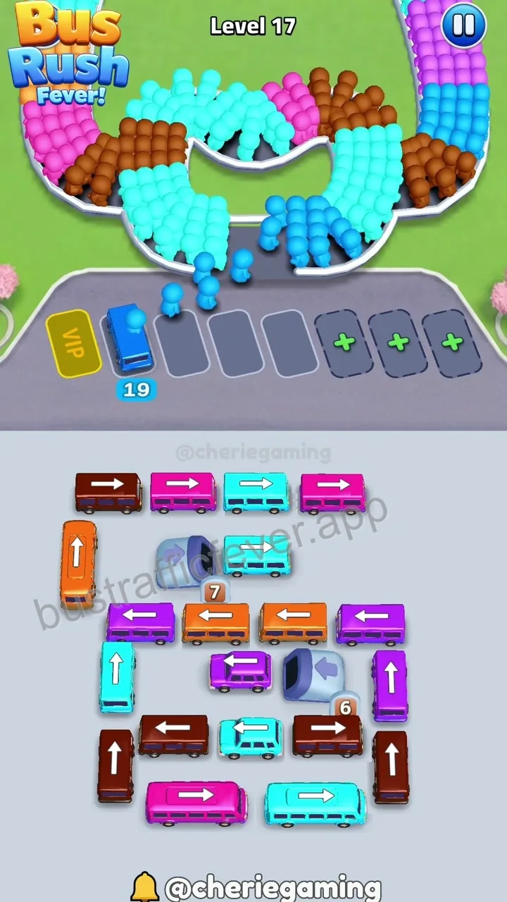 Bus Traffic Fever Level 17 step 4