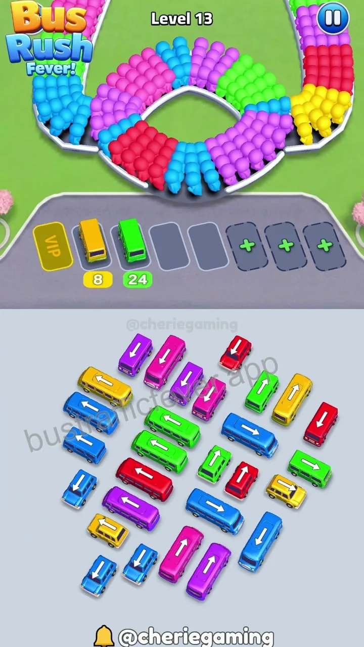 Bus Traffic Fever Level 13 step 4