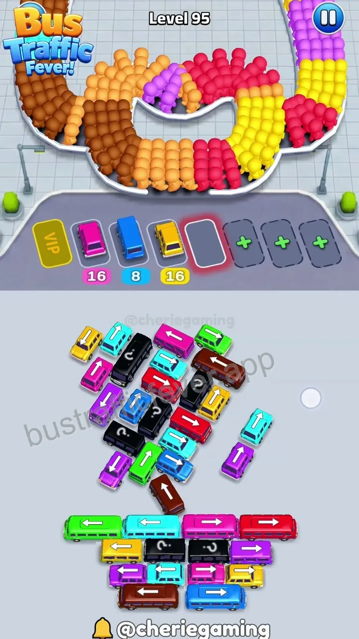 Bus Traffic Fever Level 95 step 7