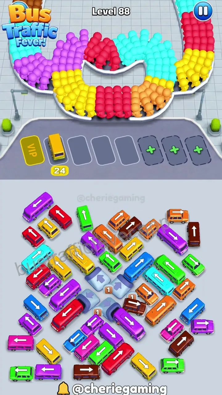 Bus Traffic Fever Level 88 step 2