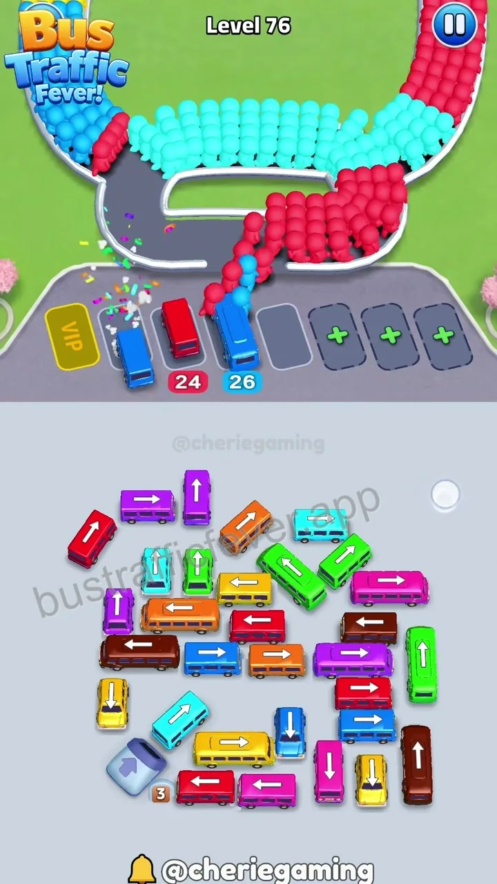Bus Traffic Fever Level 76 step 3