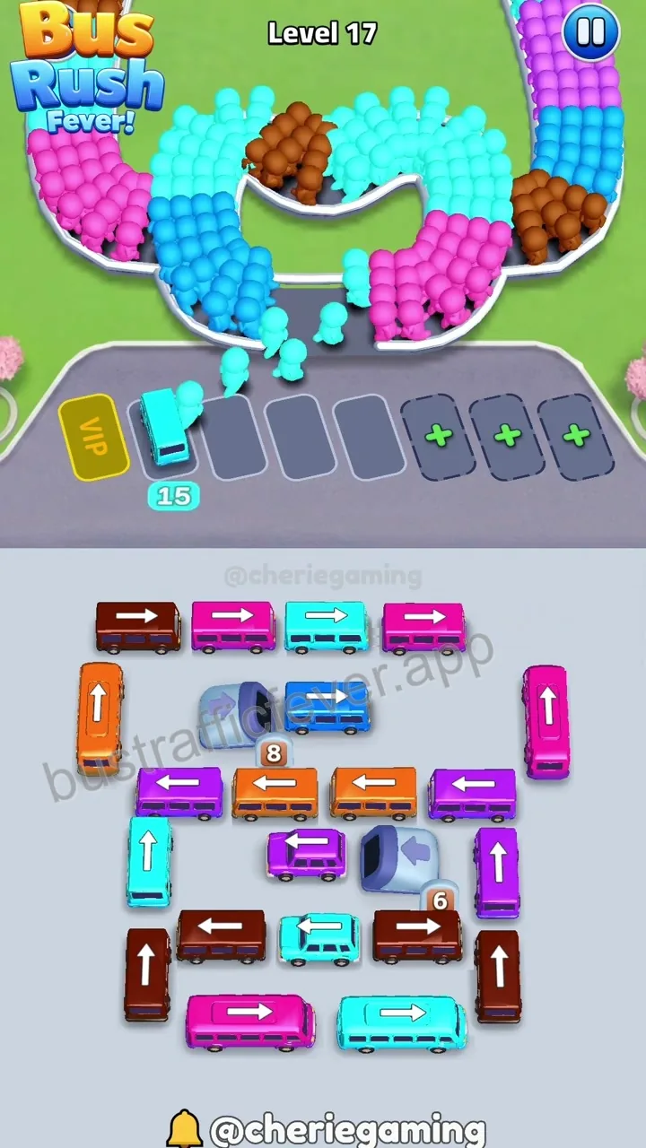 Bus Traffic Fever Level 17 step 2