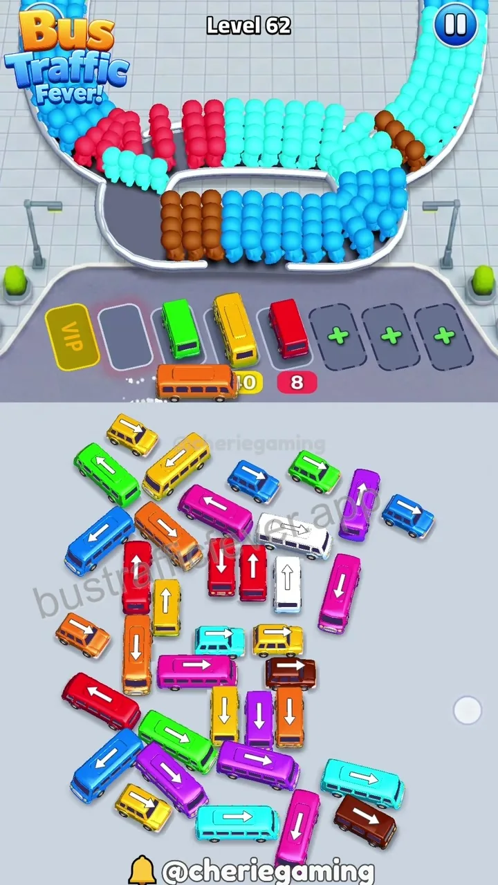 Bus Traffic Fever Level 62 step 4